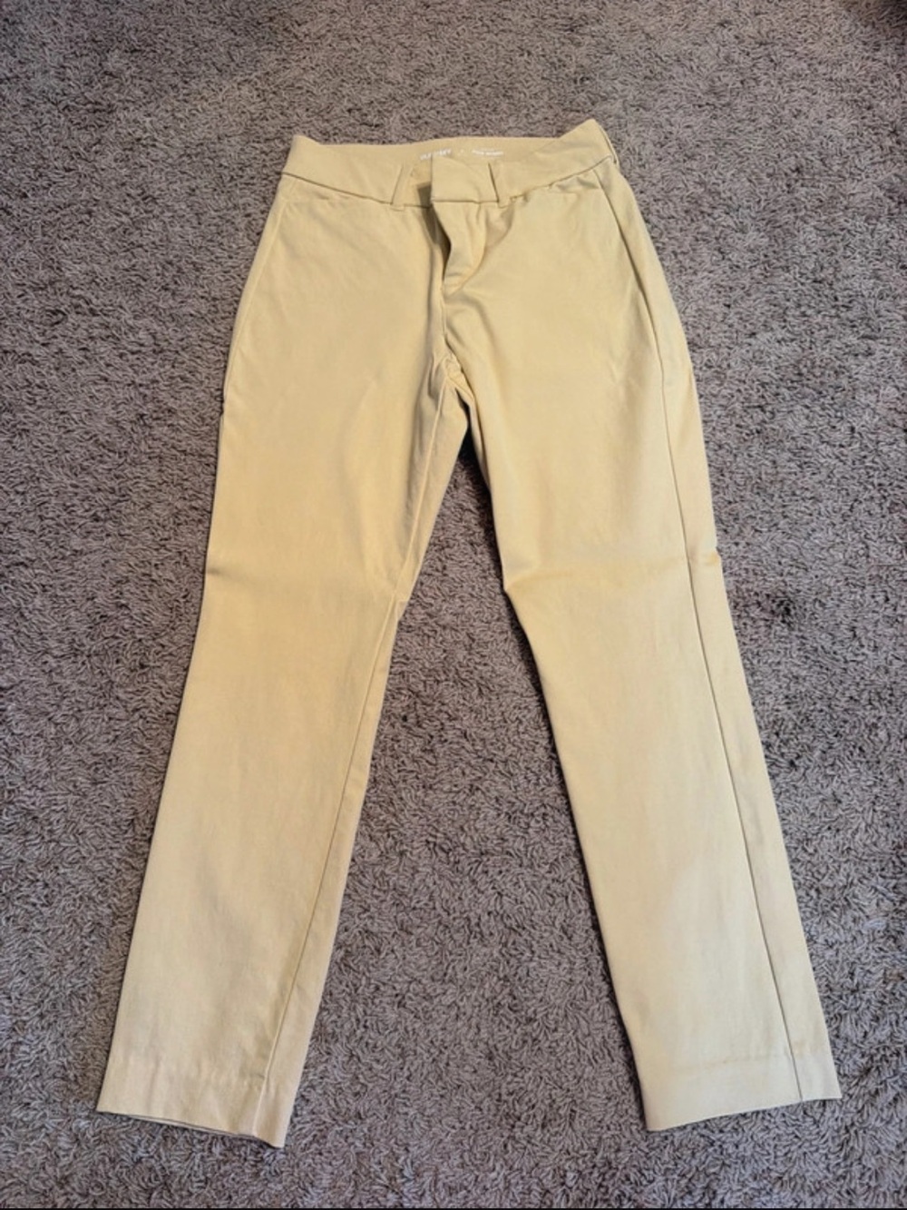 Women’s Old Navy Pixie Pants in Yellow